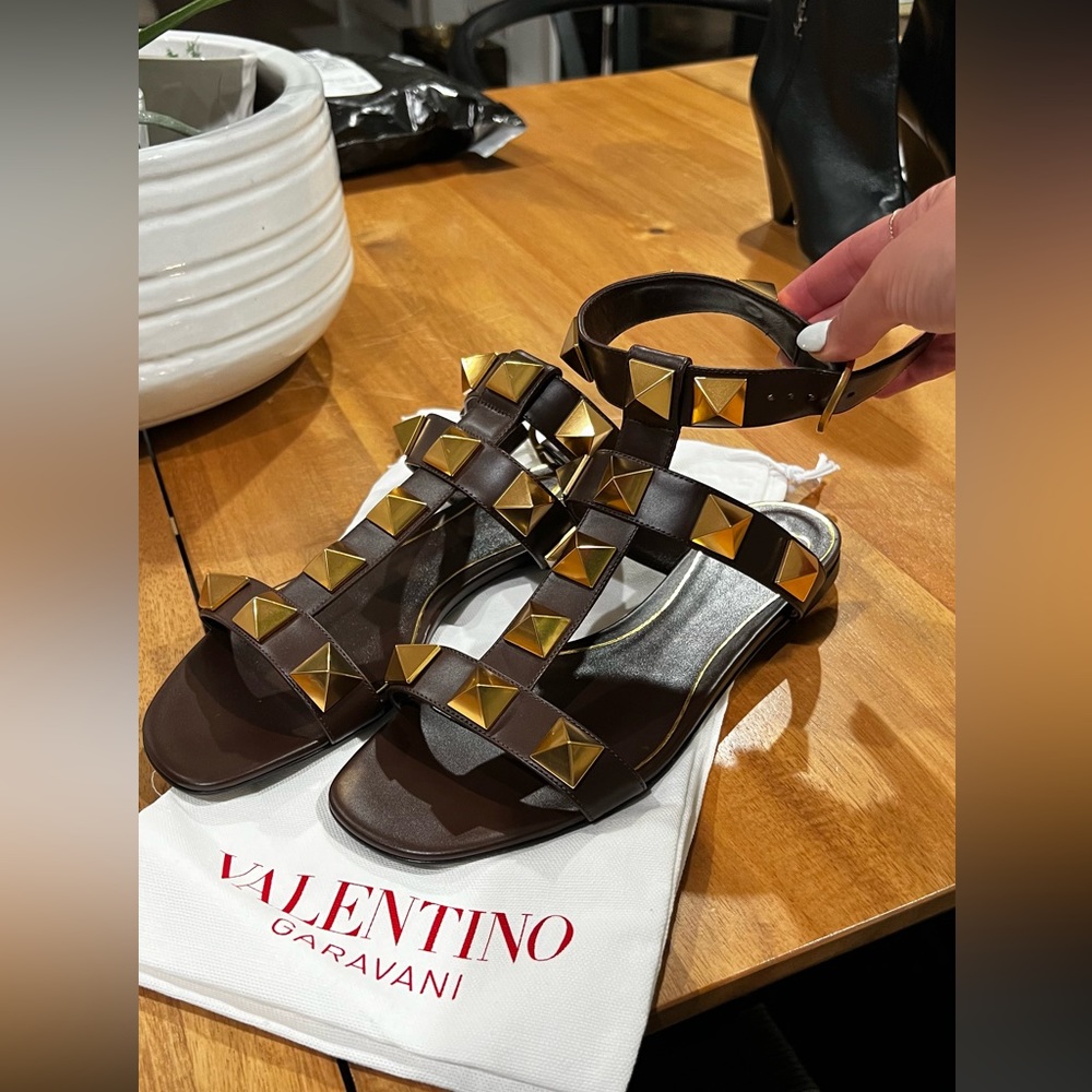 Valentino Roman Stud Sandal